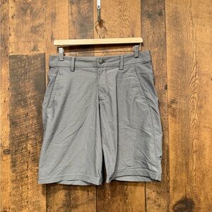 Lululemon Men's athletic Gray Shorts size 32 10” EUC